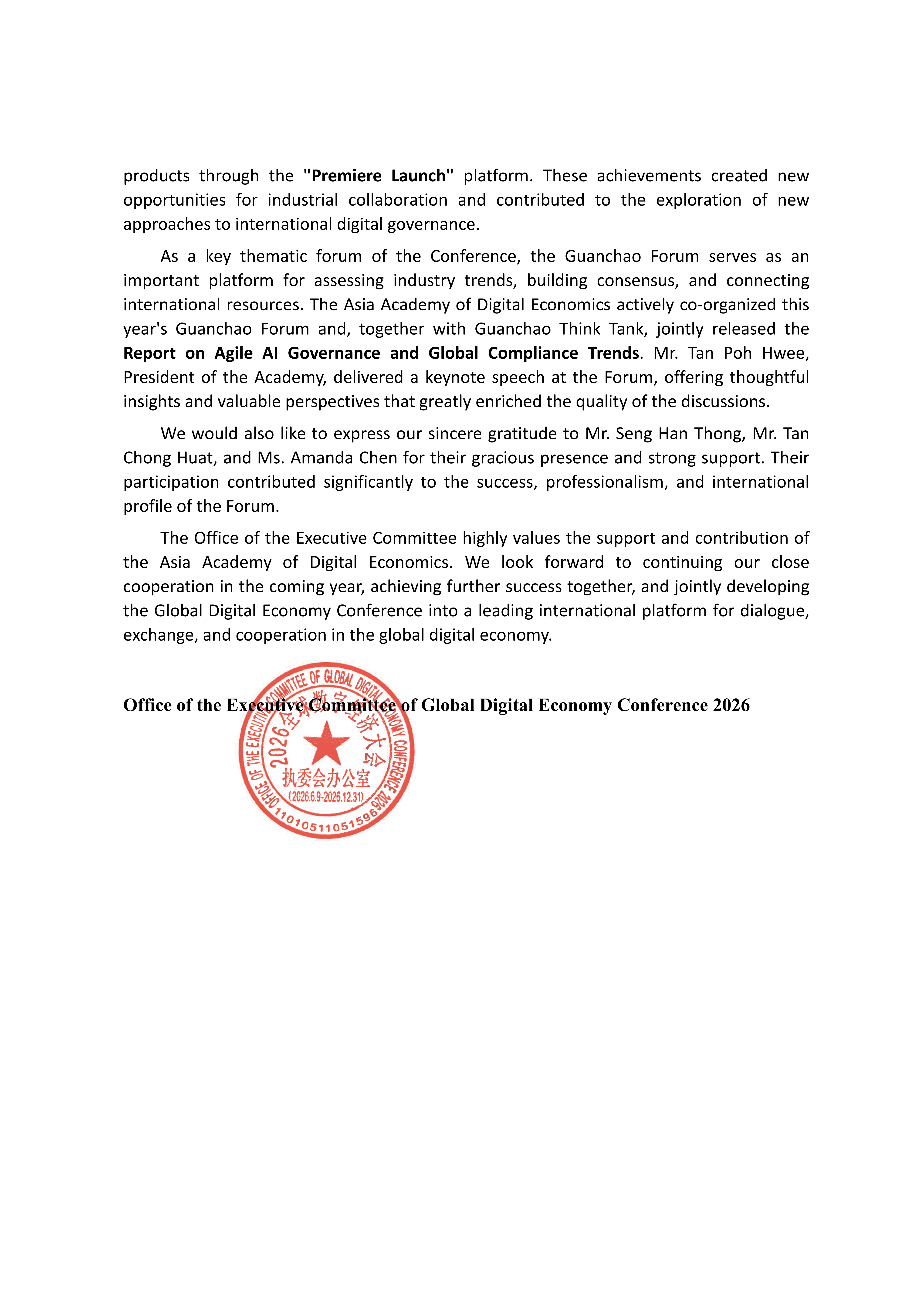 GDEC 2026 Thank You Letter to AADE - Page 2
