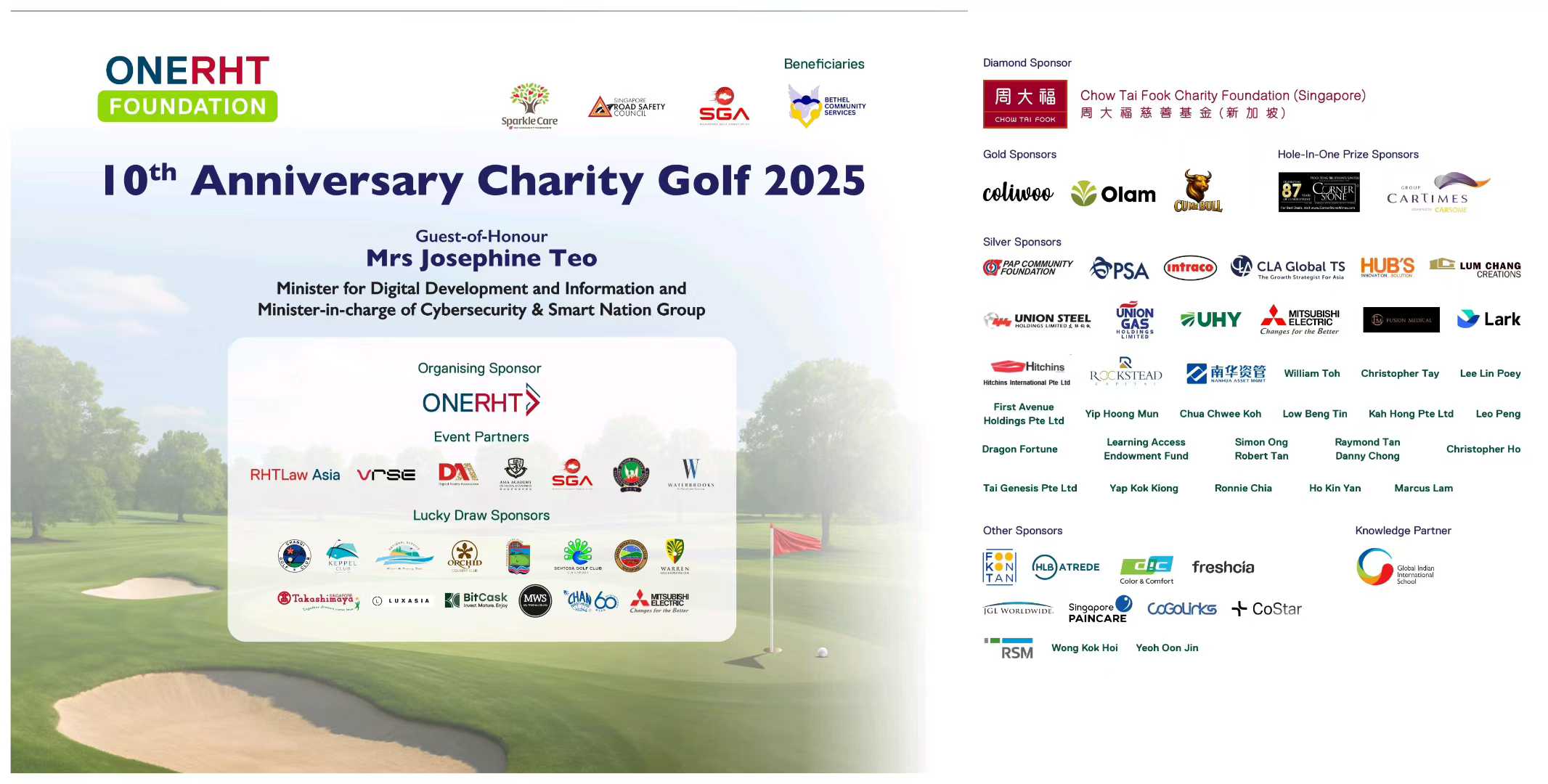 AADE as Knowledge Partner at the 10th Anniversary Charity Golf 2025