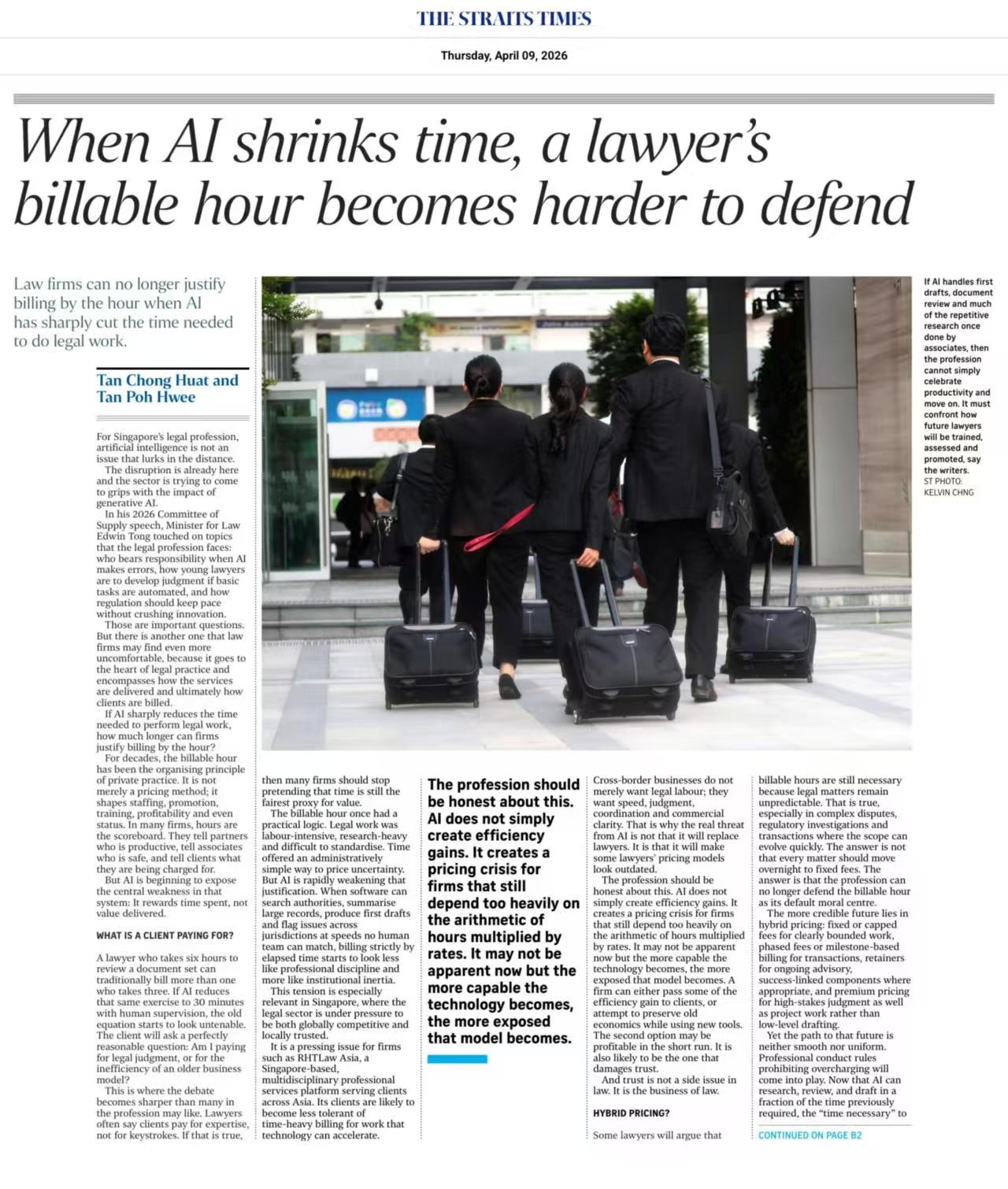 AADE Leadership discussing AI in the legal sector